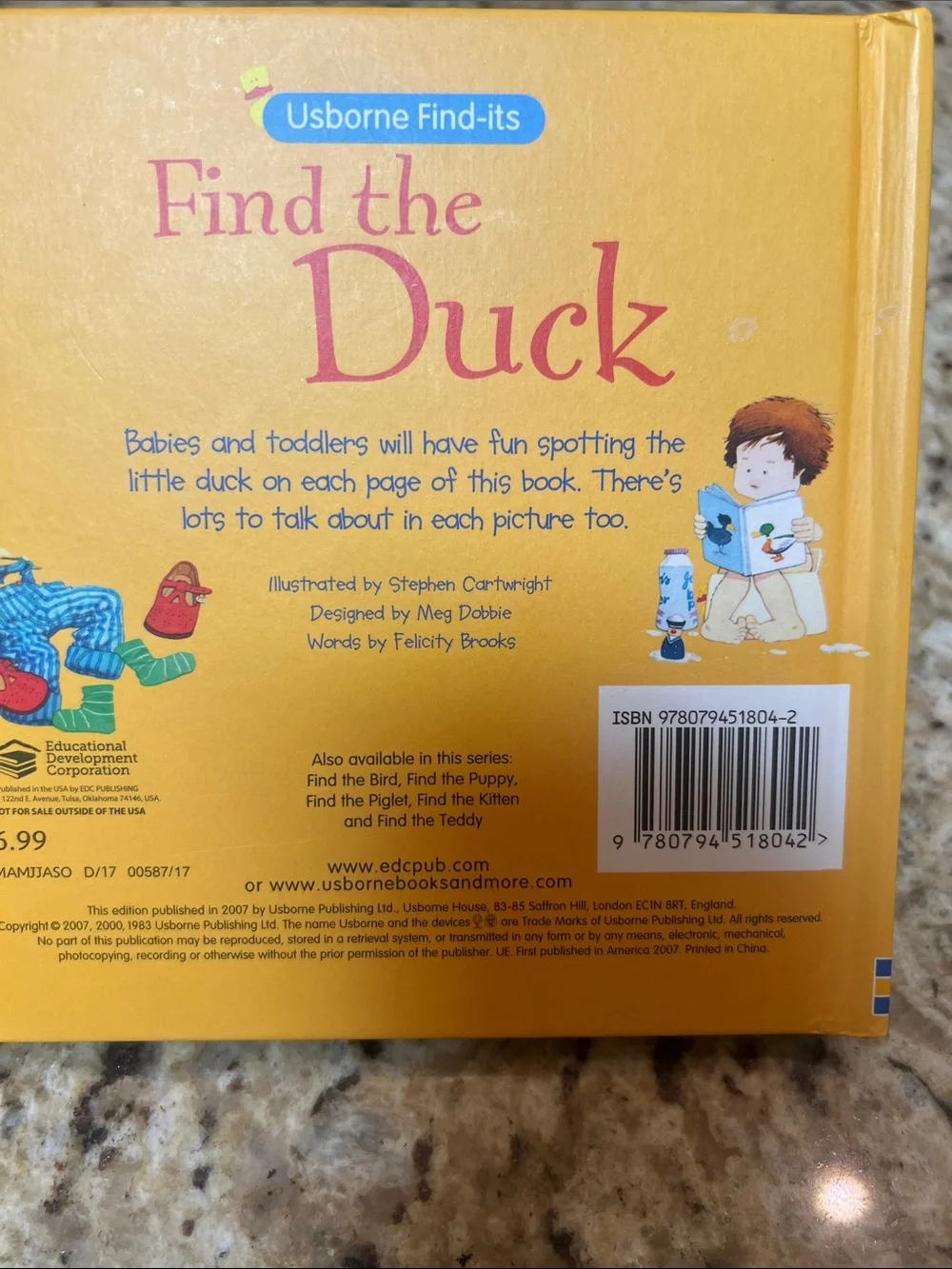 Usborne Find the Duck Board Book